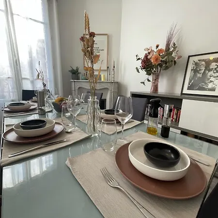 Ferienhaus Maison Chic Familiale Avec Jardin