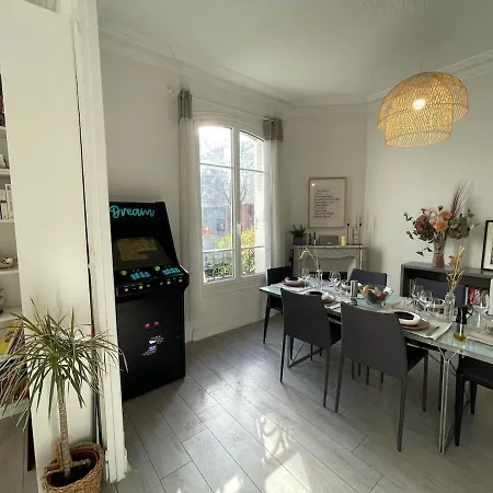 Maison Chic Familiale Avec Jardin Gennevilliers